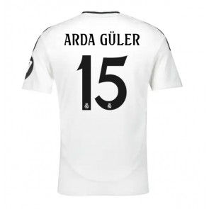 Real Madrid Arda Guler #15 Hjemmebanetrøje 2024-25 Kort ærmer